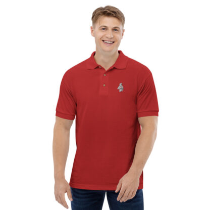 Signature Design Embroidered Polo Shirt - Image 3