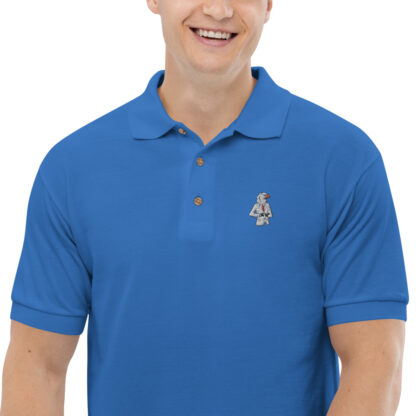 Signature Design Embroidered Polo Shirt - Image 6