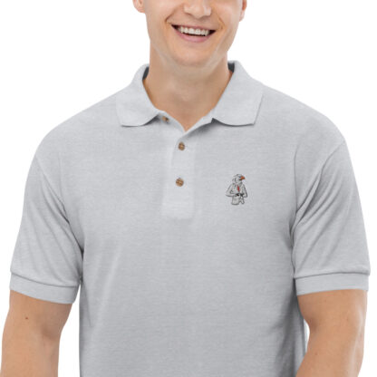 Signature Design Embroidered Polo Shirt - Image 8